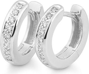 Image du produit Breuning Créoles - BRILL. 0,16 ct. H/si (Or 750/18 K)