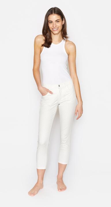 Actual product image Angels Modern Graphic Print Ornella Pant Slim Fit Sand (32)