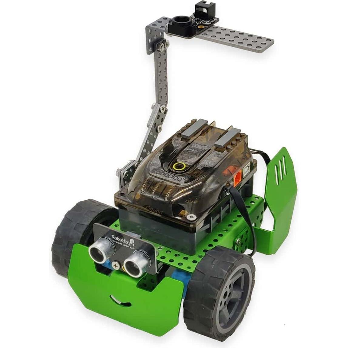Robobloq Erweiterung 3in1 Add-on Blitz für Q-Scout, Robotik Kit, Grün