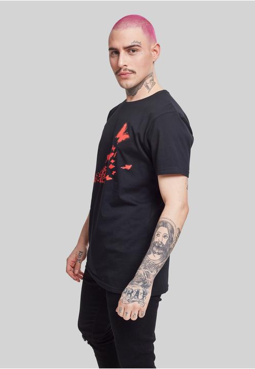 Produktbild Merchcode Brandalised - Banksy's Graffiti Butterfly Tee (S)