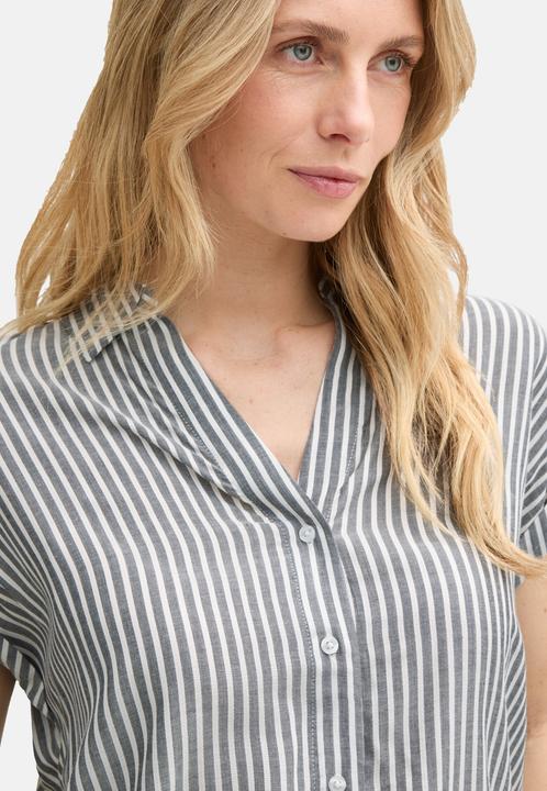 Immagine prodotto Tom Tailor Bluse dünnes Kurzarmshirt (38)