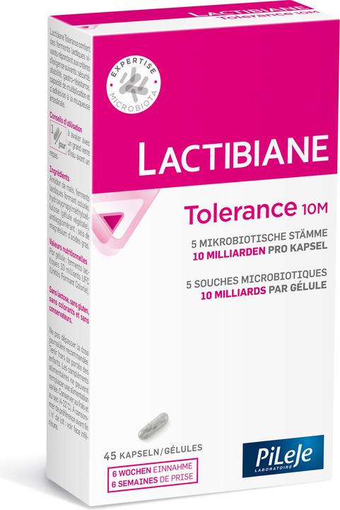 Image du produit Lactibiane Tolérance 10M (45 pièce(s), Capsules, 50 g)