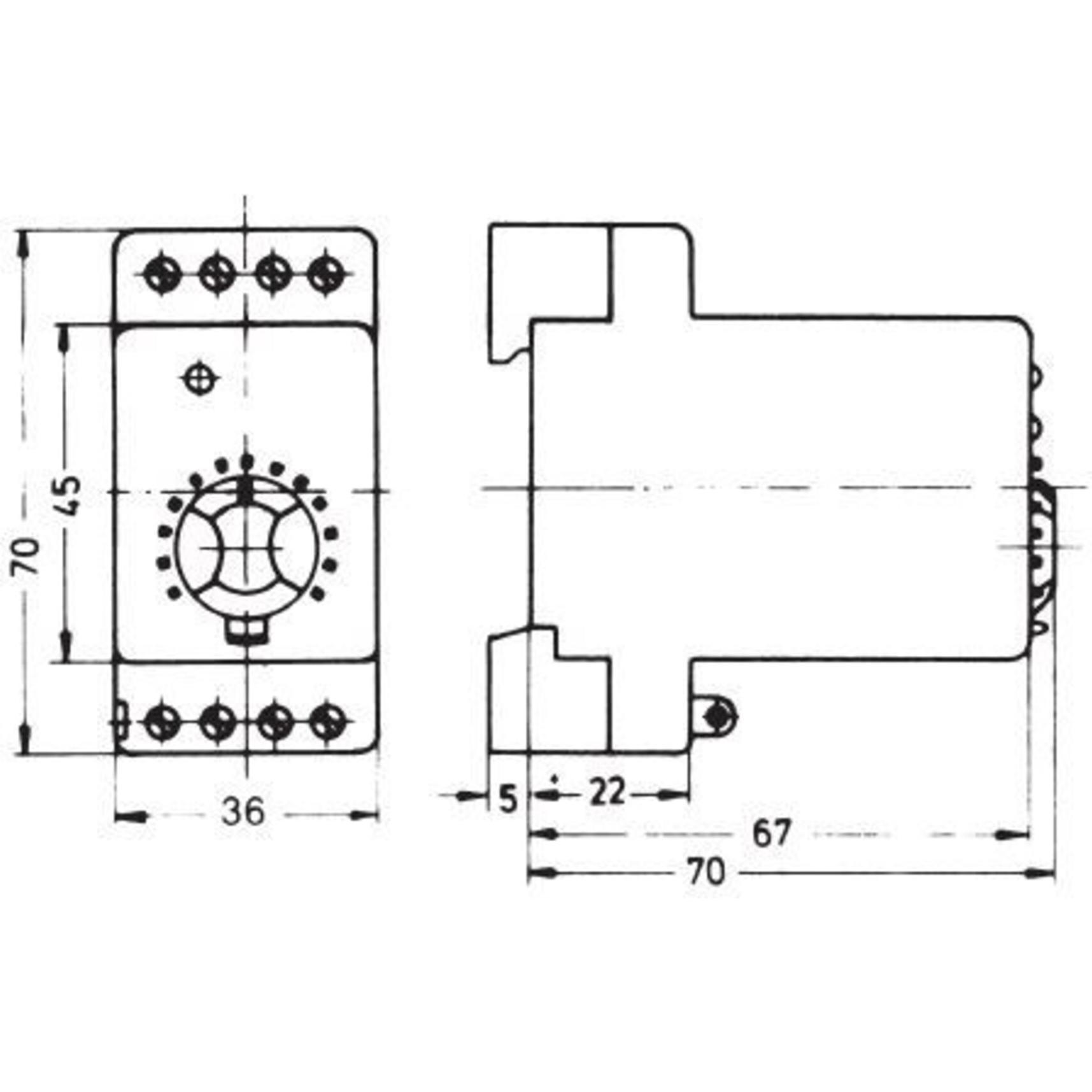 Thumbnail - Eberle Controls Eberle Temperaturregler auf Tragschiene ITR-3 20 -40...20C AC 230V 1We pot.frei, Thermostat