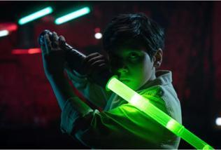 Produktbild Goliath Toys Power Saber Grün - elektronisches Lichtschwert