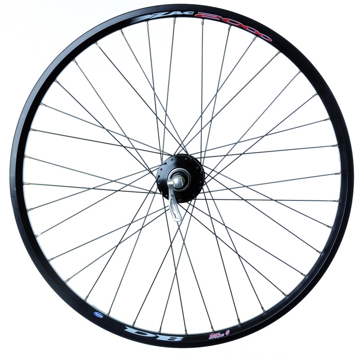 Produktbild No Name Vorderrad Alfine Nabendynamo 28" DHS501AL Center Lock 36-Loch schwarz (Vorderrad, 28")