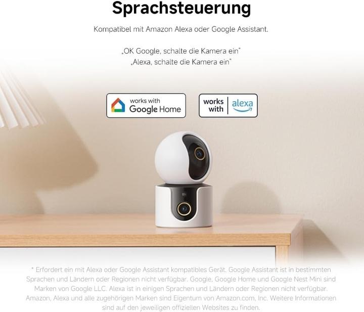 Actual product image Xiaomi Smart Camera C500 Dual (2560 x 1440 Pixels)