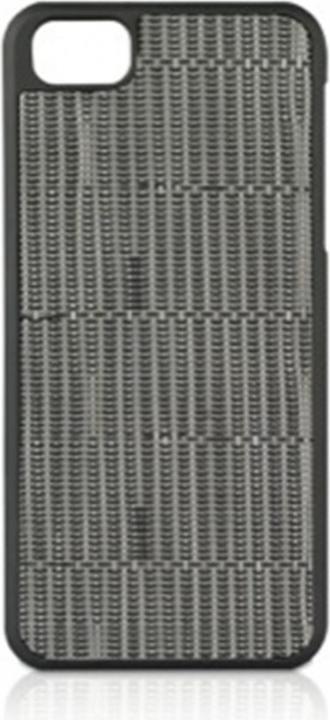 Actual product image Macally Woven Snap-On Protective Case for iPhone 5/5S/SE Gray (Apple iPhone 5s, Apple iPhone 5)