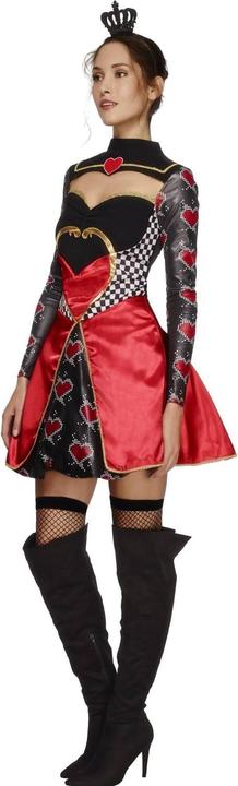 Actual product image Fever Womens/Ladies Queen Of Hearts Costume Set (S)