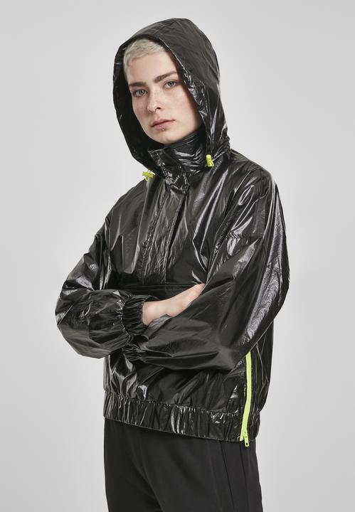 Produktbild Urban Classics Ladies Vanish Crinkle Pull Over Jacket (S)