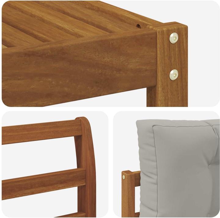 Produktbild vidaXL Outdoor-Sofa