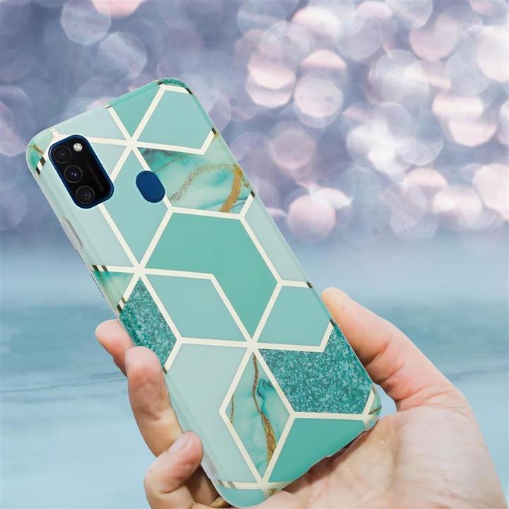 Image du produit Cadorabo Couverture IMD TPU Marbre coloré (Huawei P20 Lite)