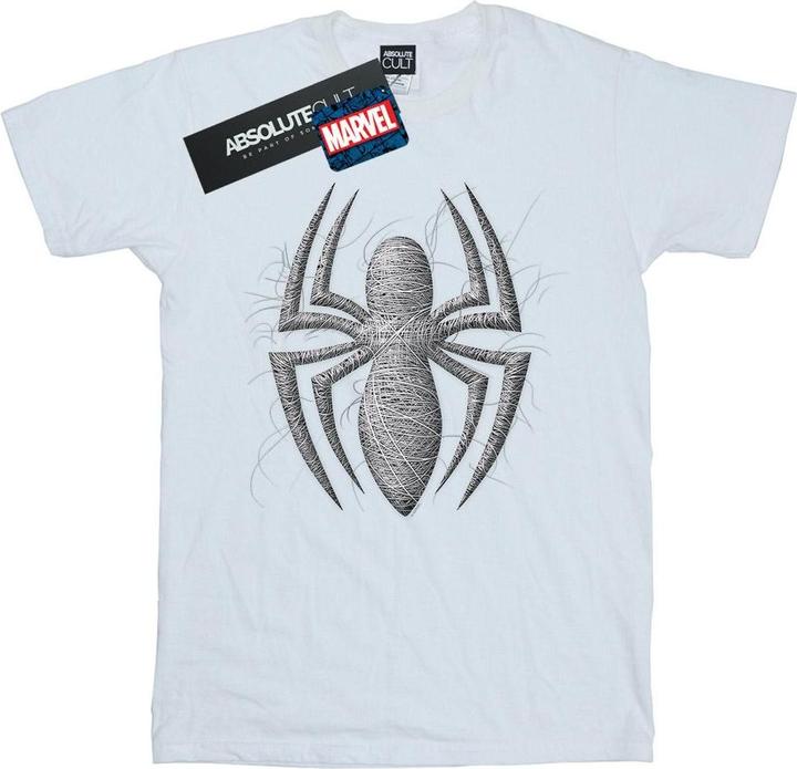 Image du produit - T-shirt SPIDER-MAN WEB LOGO - Homme (XL)