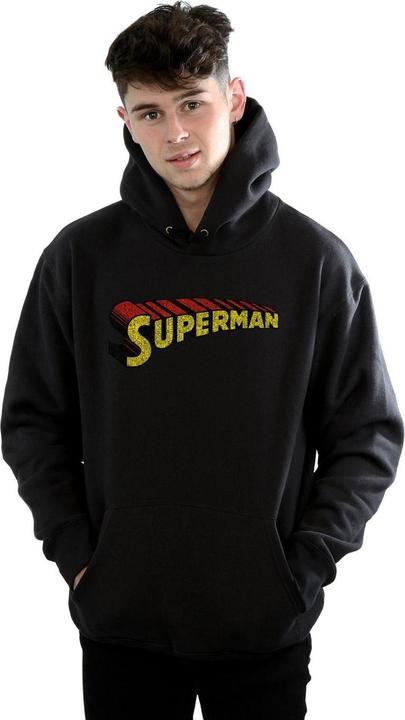 Produktbild Superman Telescopic Crackle Logo Kapuzenpullover (XL)