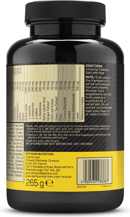 Immagine prodotto Optimum Nutrition Opti-Men (1 pz., Pillole, 270 g)