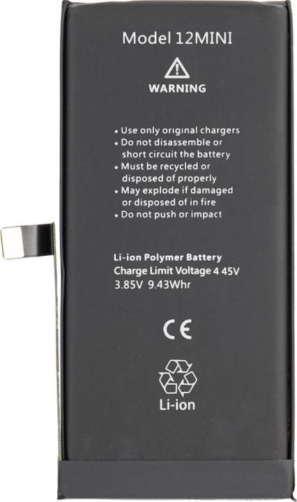Aftermarket Akku für iPhone 12 mini, 2450mAh High Capacity
