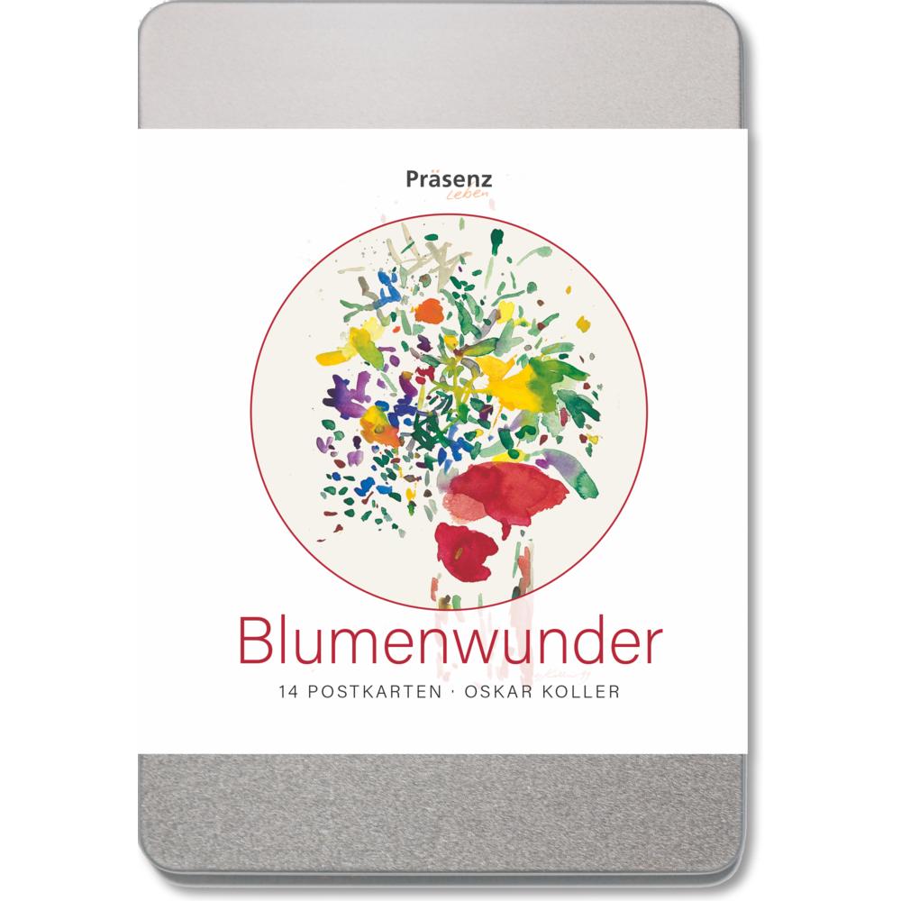 Präsenz-Verlag, Grusskarte + Briefpapier, Blumenwunder (14 Stk.)