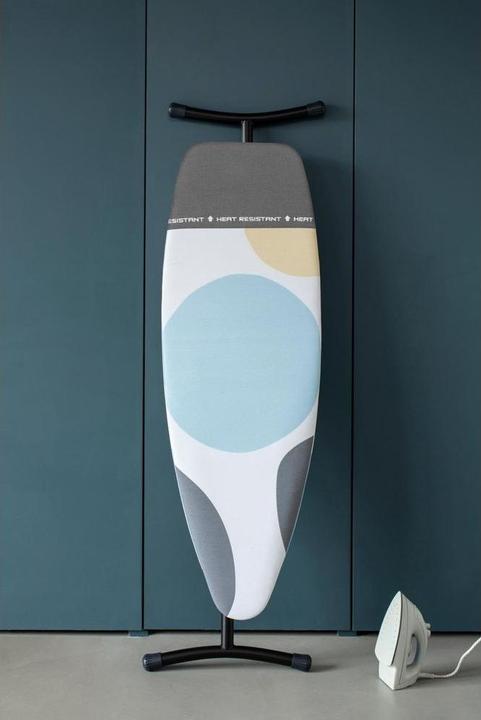 Image du produit Brabantia Table à repasser Spring Bubbles avec repose-fer à vapeur (135 x 45 cm)