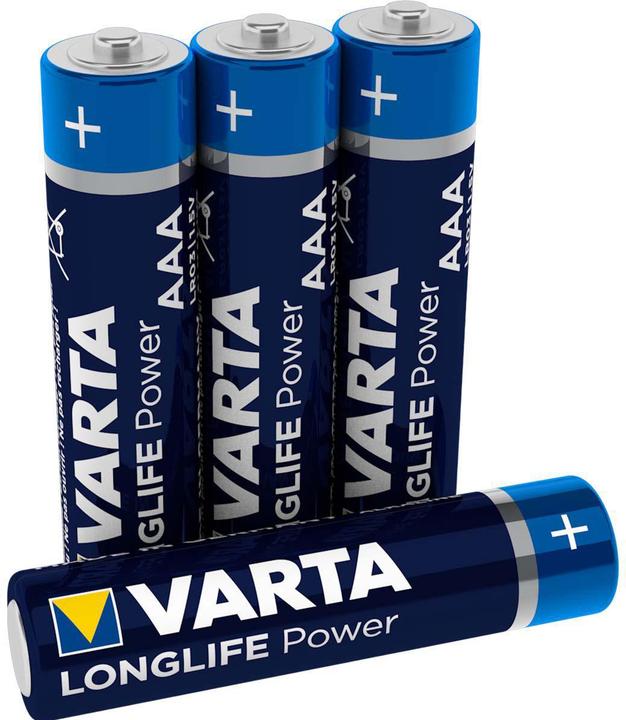 Productafbeelding Varta Vermogen met lange levensduur (4 Pcs., AAA, 1260 mAh)