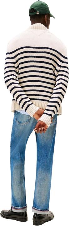 Produktbild Tommy Hilfiger Breton Cotton Stripe Mock Neck (S)