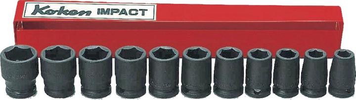 Image du produit Koken Jeu de clés à douilles Impact 13241M 3/8" (19 mm, 12 mm, 14 mm, 16 mm, 10 mm, 18 mm, 17 mm, 11 mm, 15 mm, 13 mm)
