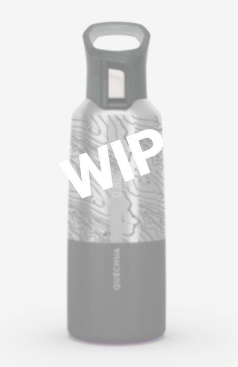 Actual product image Quechua bottle mh500 insulated 0,8l ltd 338035 (0.80 l)