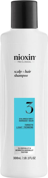 Produktbild Nioxin Scalp + Hair System 3 Shampoo (300 ml, Flüssiges Shampoo)