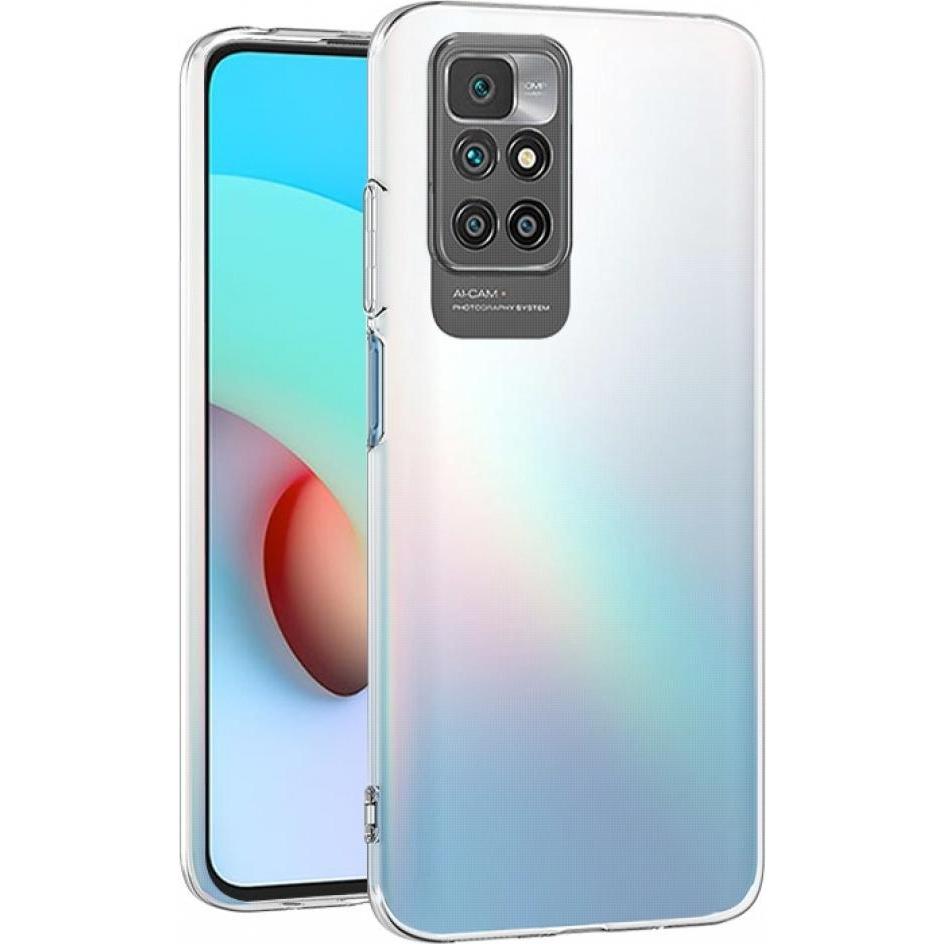 Screenguard Xiaomi Redmi 10 Flexible TPU Clear Case (Xiaomi Redmi 10), Smartphone Hülle, Transparent