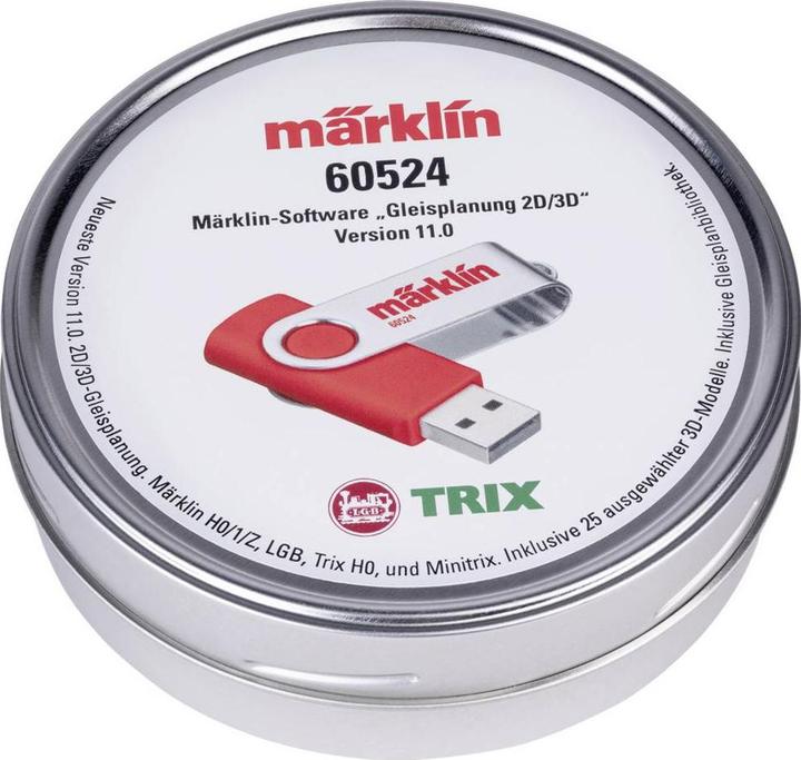 Image du produit Märklin 60524 Logiciel de planification des voies (Piste H0)
