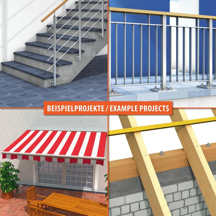 Actual product image Tox Heavy duty anchor Dual Force Bolt 1 12x10 mm (50 pcs.)