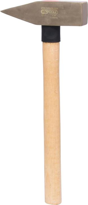 Actual product image KS Tools BRONZEplus locksmith's hammer, hickory, 1500 g (1500 g)