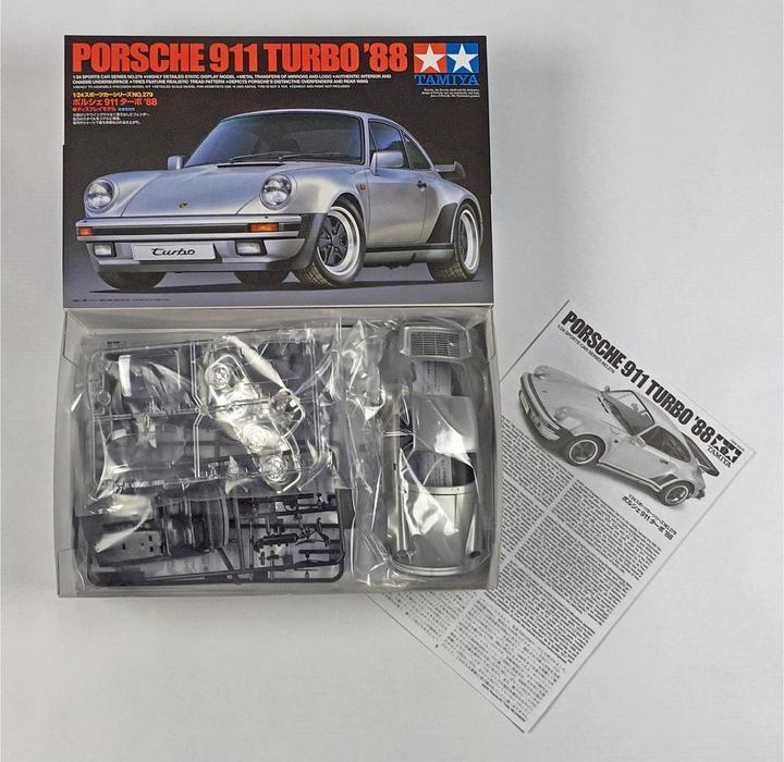 Actual product image Tamiya Porsche 911 Turbo 88