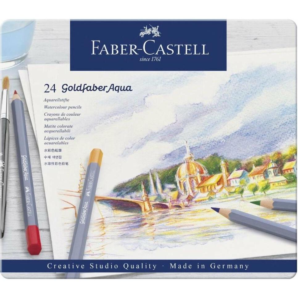 Faber-Castell, Malstifte, Goldfaber Aquarellstift (Mehrfarbig, 24 x)