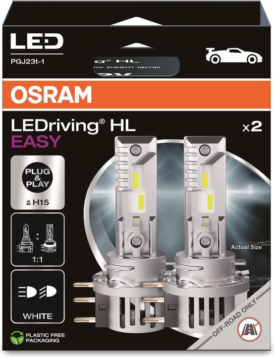 Image du produit Osram H15 LEDriving Off-Road LED Retrofit (H15)