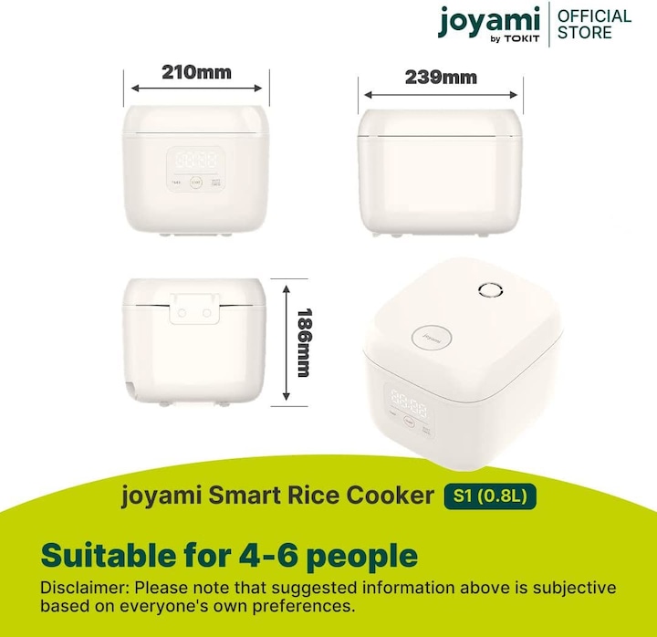 Produktbild Joyami Mini Smart Reiskocher (EU-Stecker)