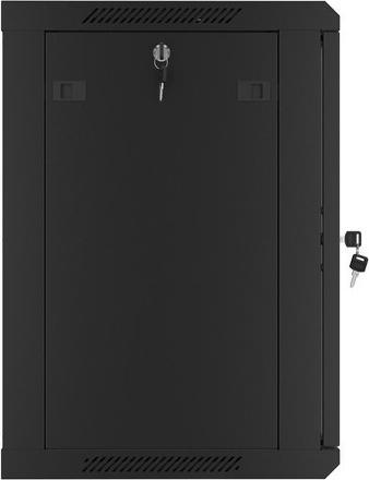 Image du produit Lanberg Rack mural 19 " 12U 600X450mm noir (12 HE, Rack 19 pouces)