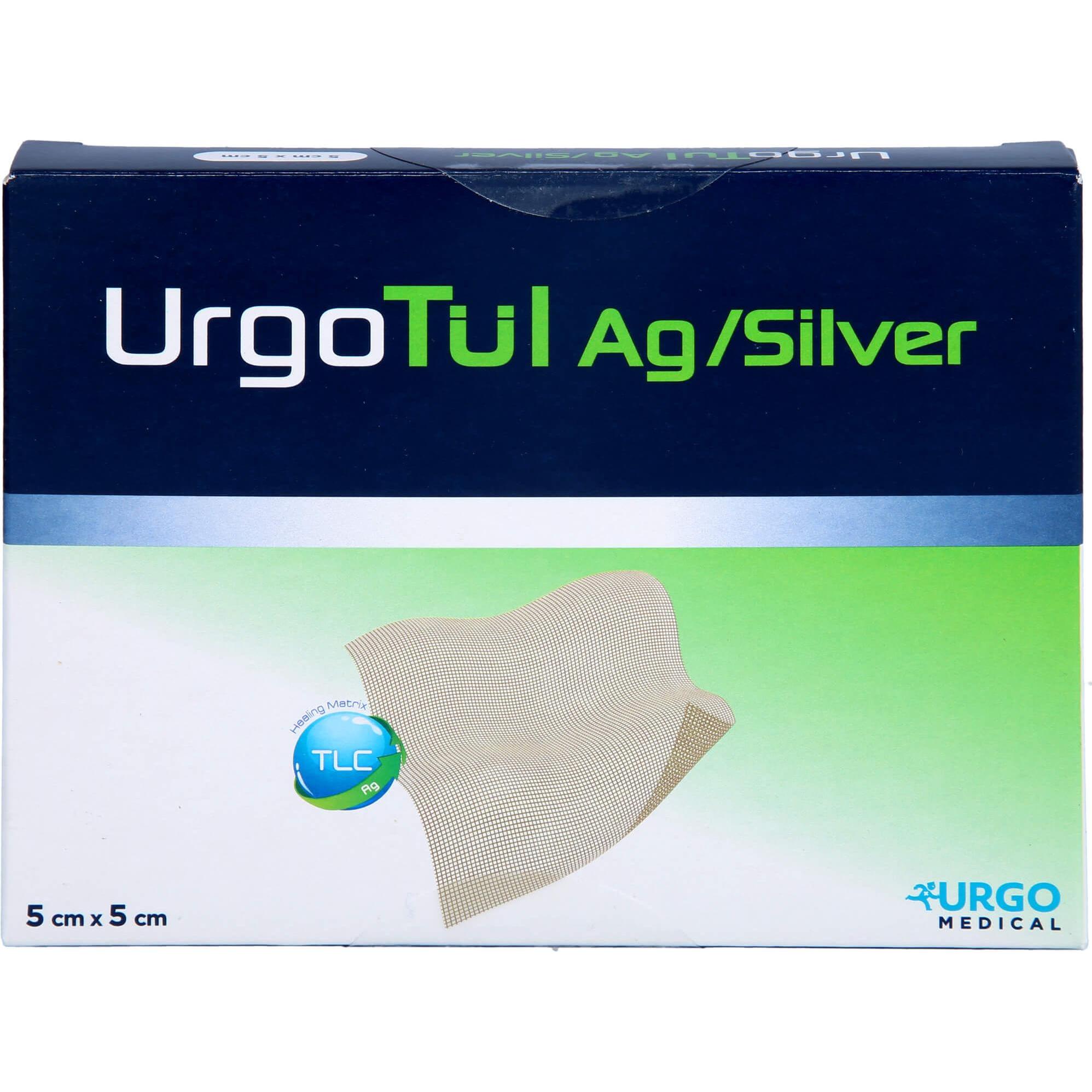 Urgo, Verbandsmaterial, Urgotuel Silver 5x5cm