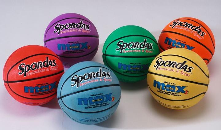Immagine prodotto Huspo Set da basket "Spordas Max", taglia 5 (5)