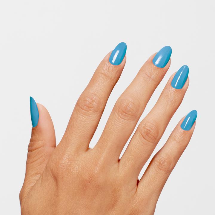 Actual product image OPI Brillance infinie Never Leavin' Blue (Sky blue, Gel-Effect Nail Polish)