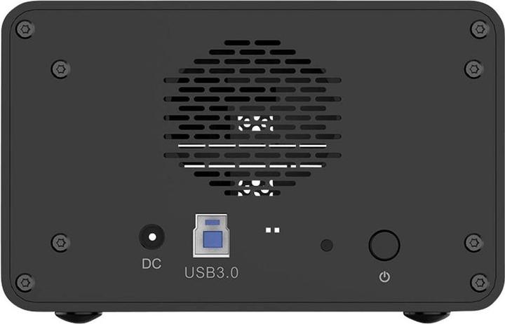 Produktbild Renkforce RF-6647596 8.9 cm (3.5 Zoll) Festplattengehäuse 2 Bay 3.5 Zoll USB-A ( (3.5")
