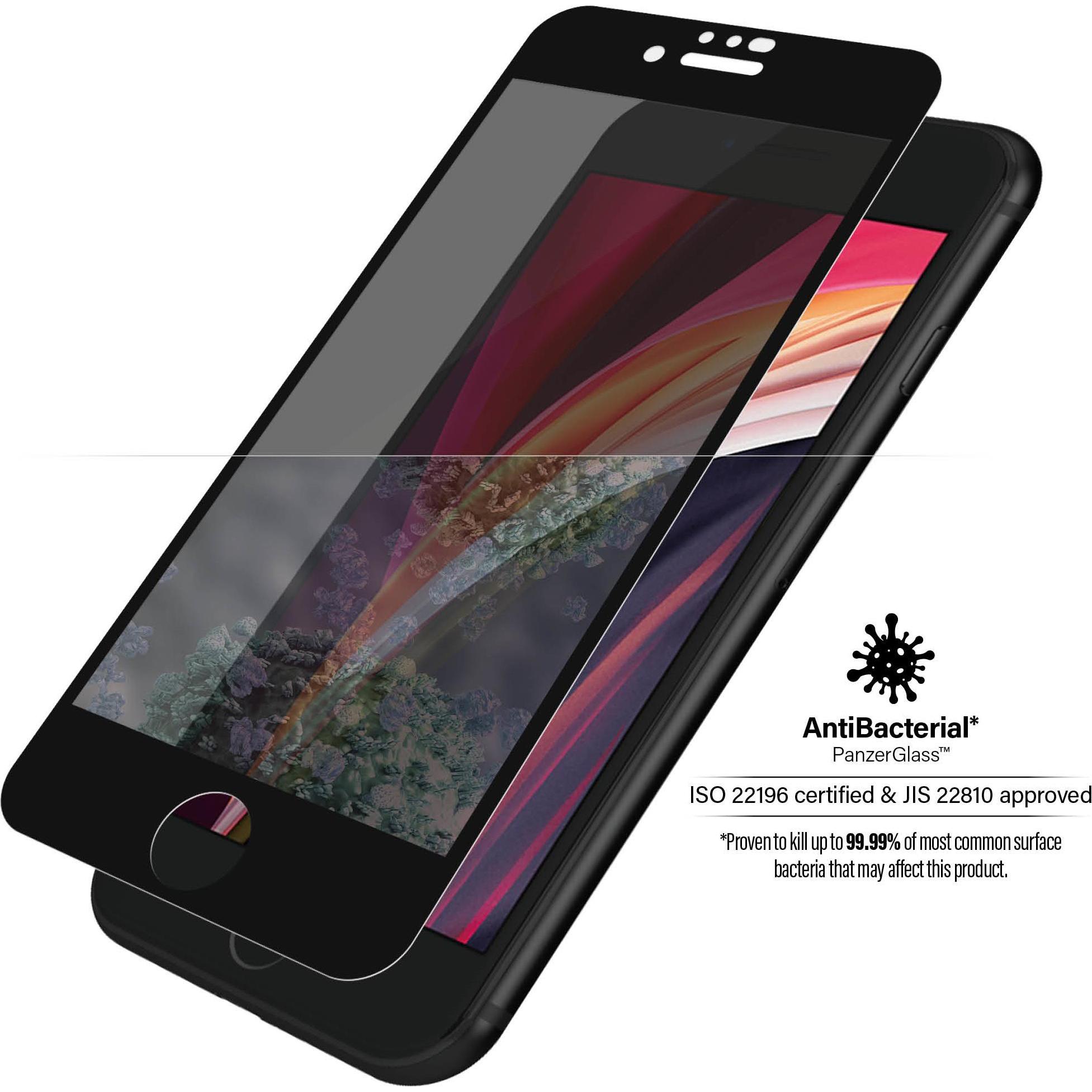 PanzerGlass Case Friendly Privacy (1 Stück, Apple iPhone 6), Smartphone Schutzfolie, Transparent