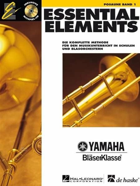 Actual product image Essential Elements 01 für Posaune (BC) (German, De Haske Hal Leonard GmbH, 2023)