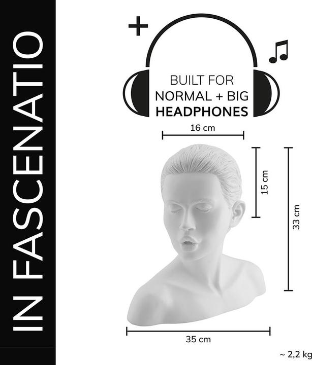 Image du produit Oehlbach In Fascenatio Woman Support pour casque audio Convient pour (casque):Casque supra-auriculaire, On-Ea