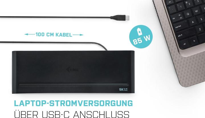Actual product image i-tec USB 3.0 / USB-C Triple 4K Dock (USB-C, 5 Ports)