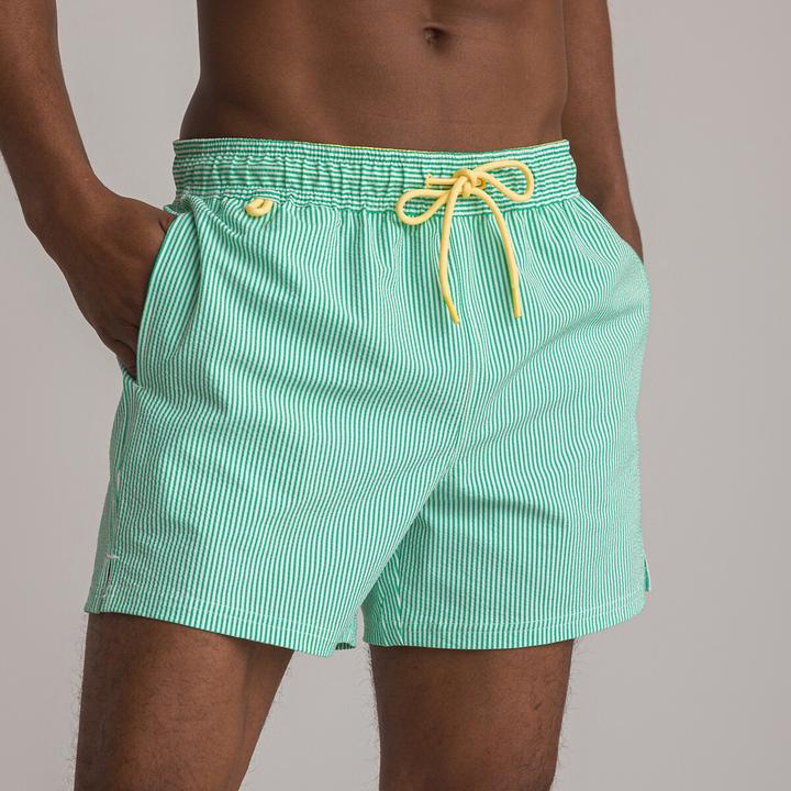 Actual product image La Redoute Collections Badebermudas aus Seersucker (M)