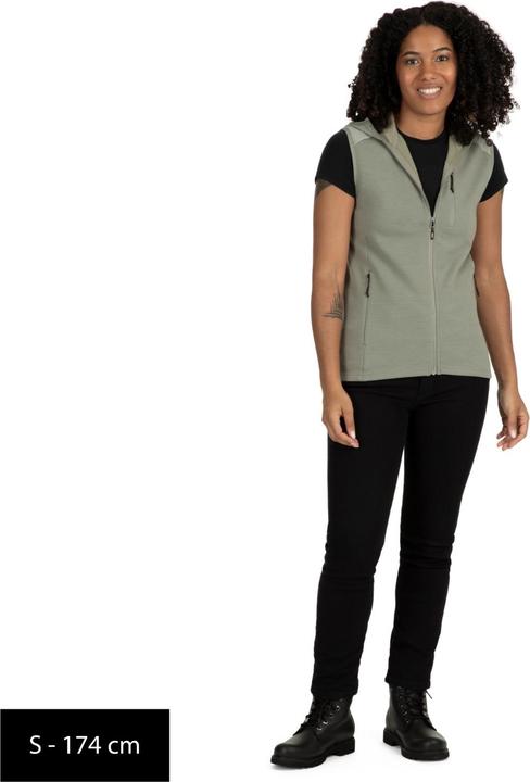 Produktbild Stoic Women's MerinoFleece335 KuolpaSt. Vest with Hood (L)