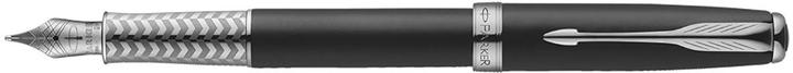 Produktbild Parker Pen PARKER S1935167 Geschenkset SONNET S.E. SECRET SHELL BLACK C.C. Füllfederhalter (M) mit Notizbuch (Schwarz, 1 x)