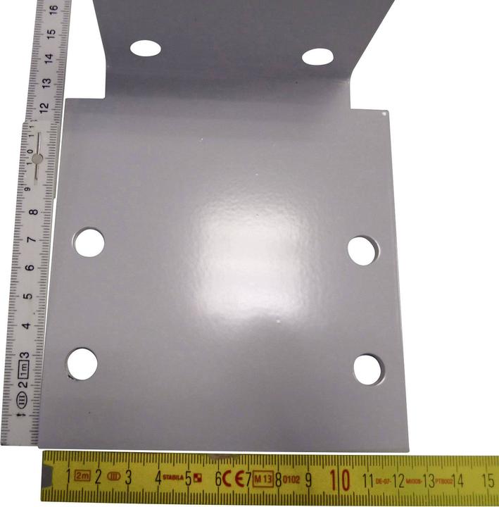 Actual product image Berger & Schröter Mounting plate for winch (Grey)