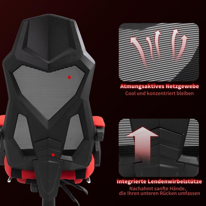 Image du produit Vinsetto Chaise de jeu avec repose-pieds