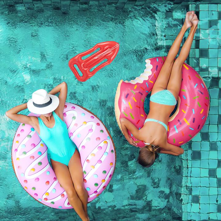 Produktbild Relaxdays Aufblasbare Rettungsboje