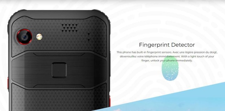 Actual product image Energizer H620S 4G BLACK IP69 (64 GB, Multicolored, Juoda, Netaikoma, 6.20", Hybrid Dual SIM, 0.00 Mpx, 4G)
